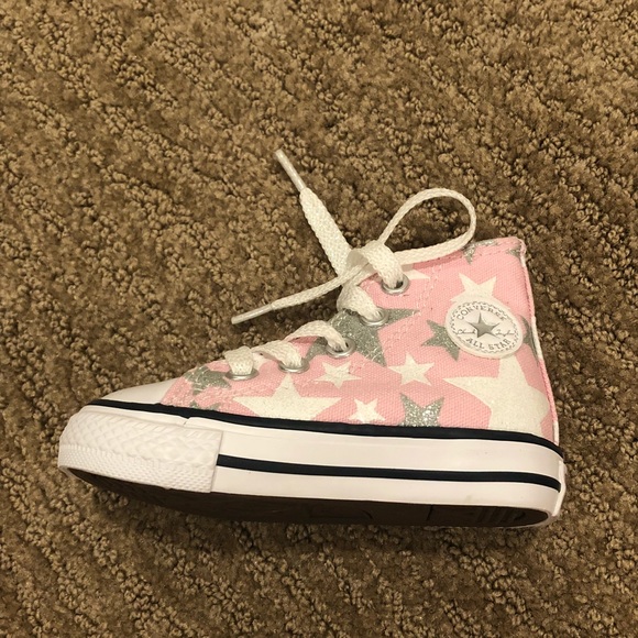 Converse Other - NWOT Converse high top sneakers with stars